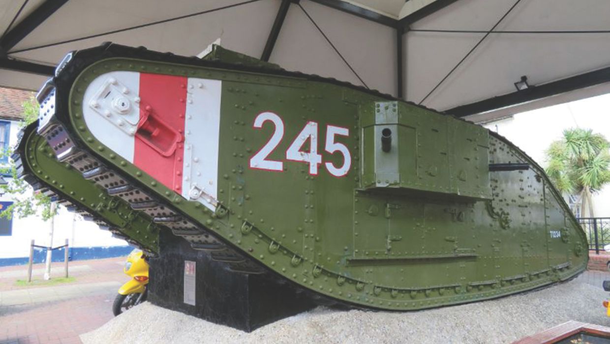 A picture of the Ashford tank