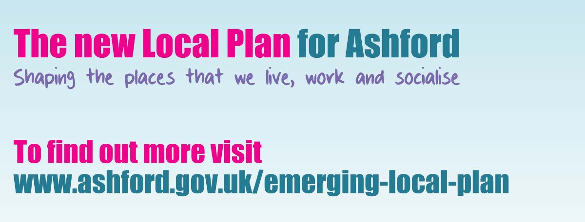 The new Local Plan for Ashford graphic