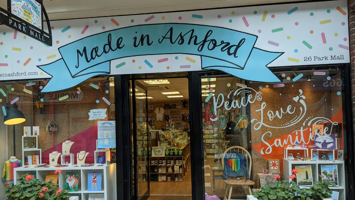 Made in Ashford shopfront