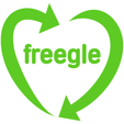 Freegle logo in green